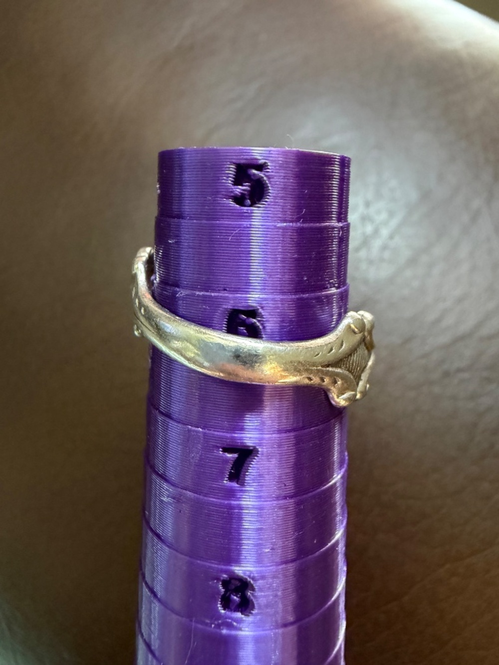 Vintage Sterling Avon Adjustable wrap around ring - Picture 7 of 8